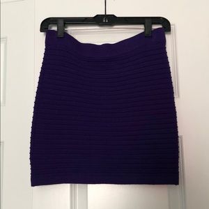 Cute Purple Mini Skirt